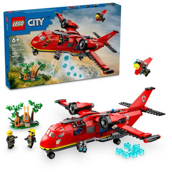 L’avion de sauvetage des pompiers