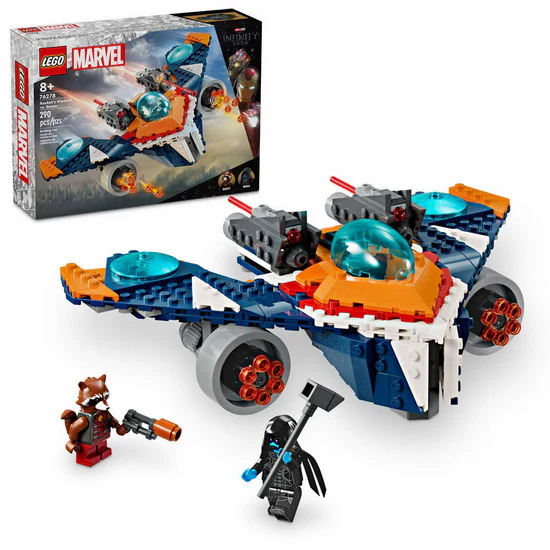 Le Warbird de Rocket contre Ronan
