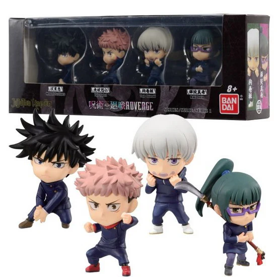 Adverge ensemble 4 figurines Jujutsu Kaisen
