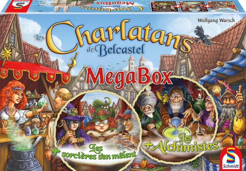 Les Charlatans de Belcastel grande boîte