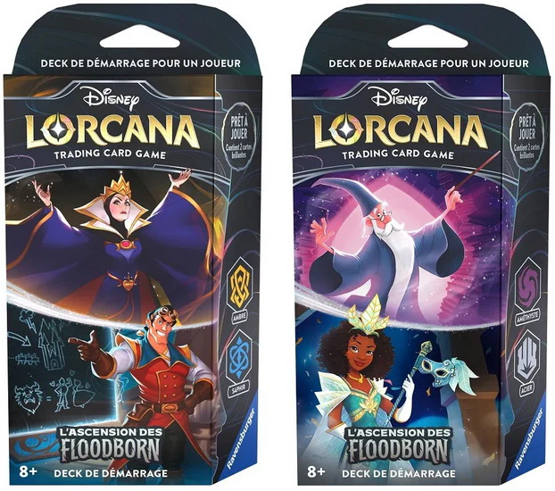 Vente ferme / Lorcana L'ascension des Floodborn Deck de démarrage 2AS Série 2