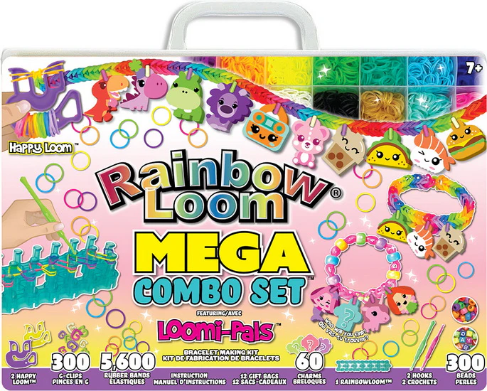 Coffret à bracelets élastiques mega combo set
