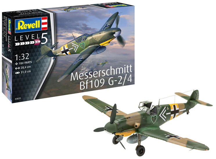 Avion de chasse Messerschmitt BF109G-2/4 11/32