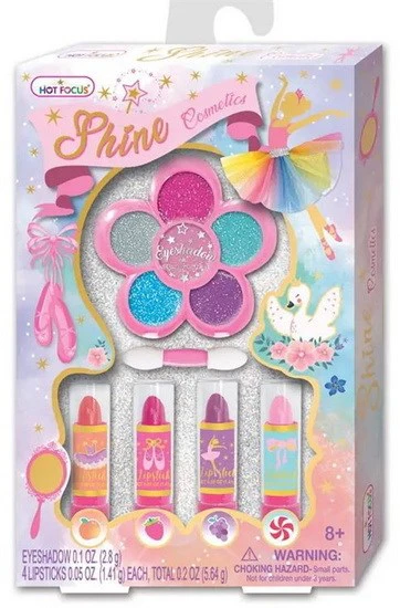 Ens. Baumes à lèvre et palette de maquillage - Image 2