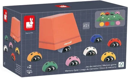 Jeu de mémoire coccinelles