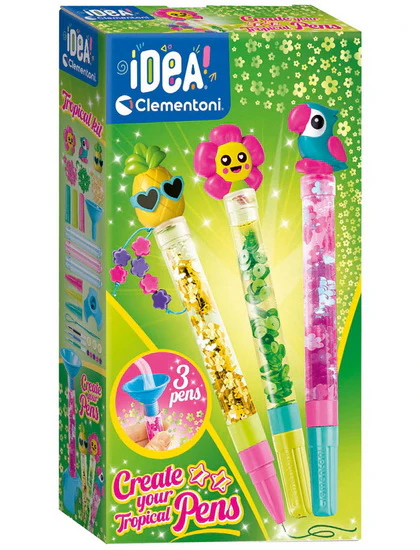 Crée tes stylos : tropical