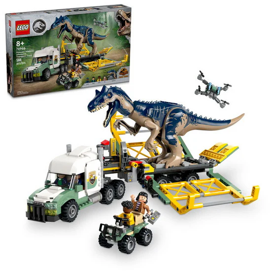 Les missions des dinosaures : Le camion de transport de l’allosauru
