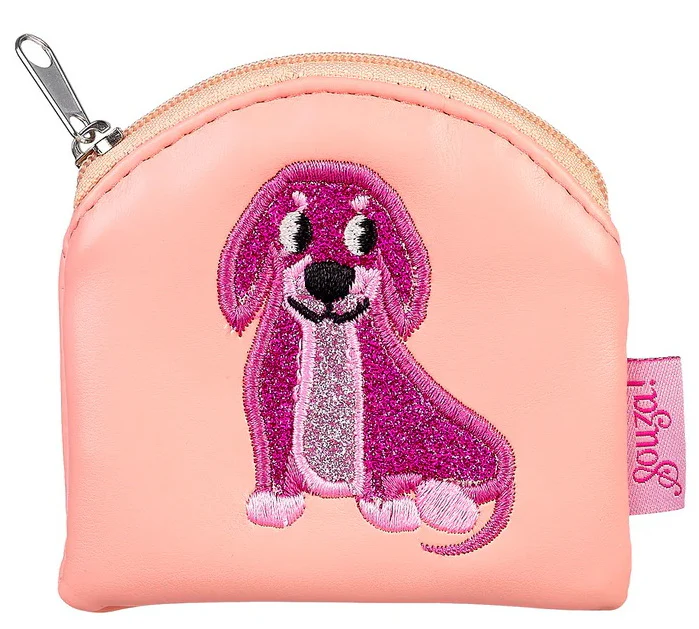 Porte-monnaie chien rose Zyra chien rose