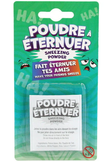 Poudre à éternuer