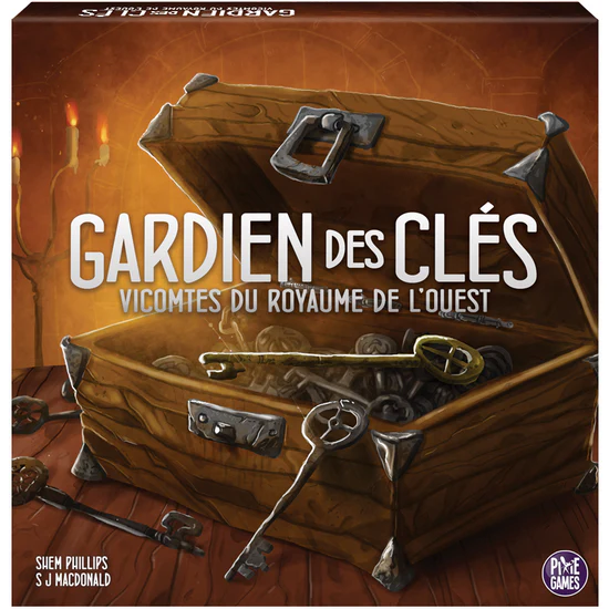 Vicomtes du Royaume de l'Ouest deuxième extension gardien des clés