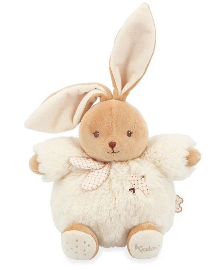 Peluche lapin crème