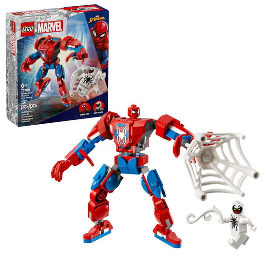 Le robot de Spider-Man contre Anti-Venom