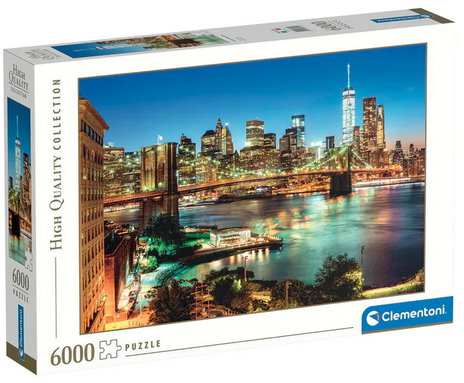 Lumière du pont de Brooklyn 6000 mcx