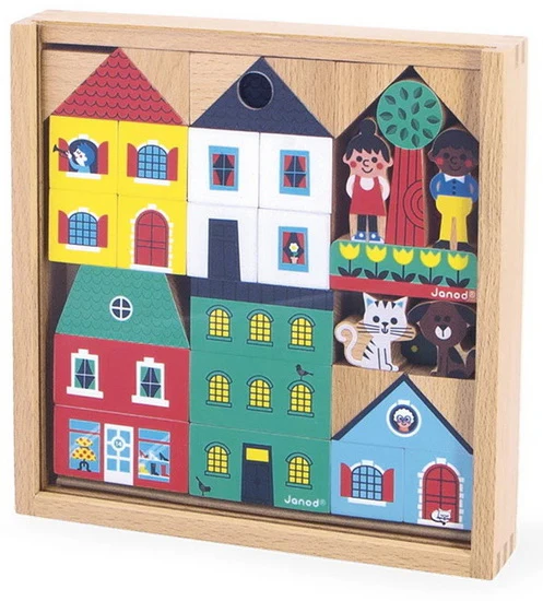 Set de cubes ville