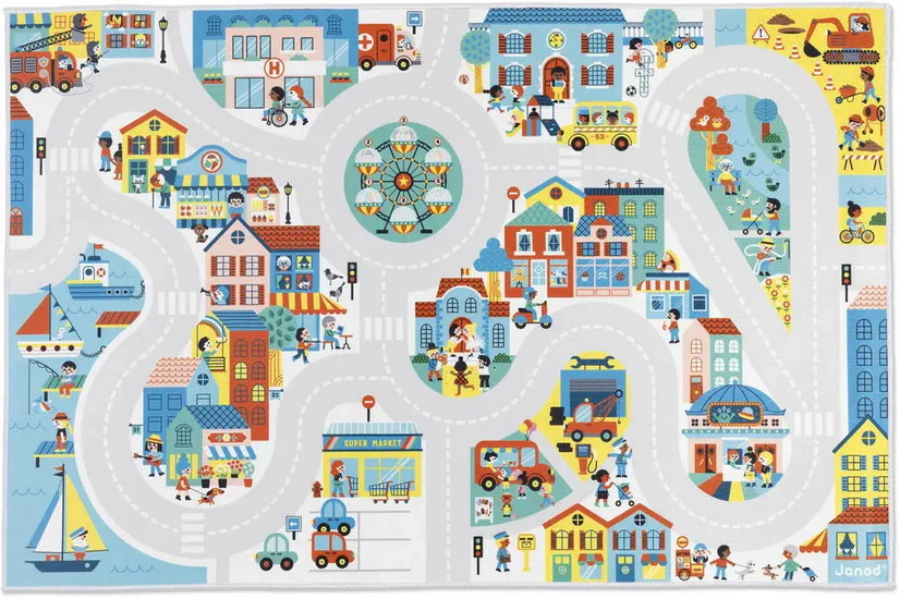 Tapis de jeu - circuit ville