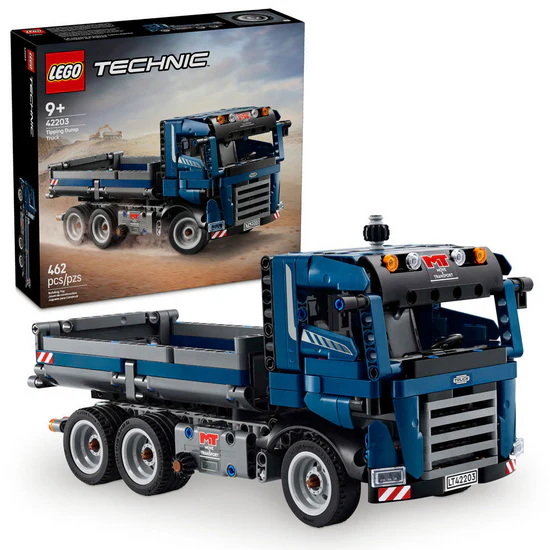 Le camion à benne basculante