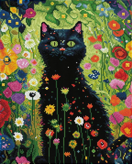 Chat de jardin