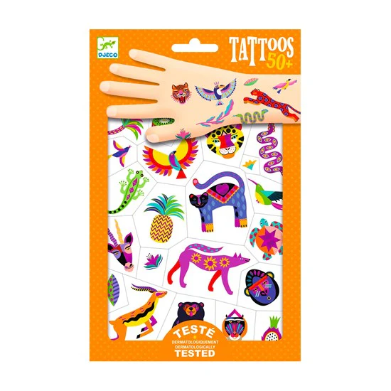 TATOUAGES ÉPHÉMÈRES - BEAUTÉ SAUVAGE