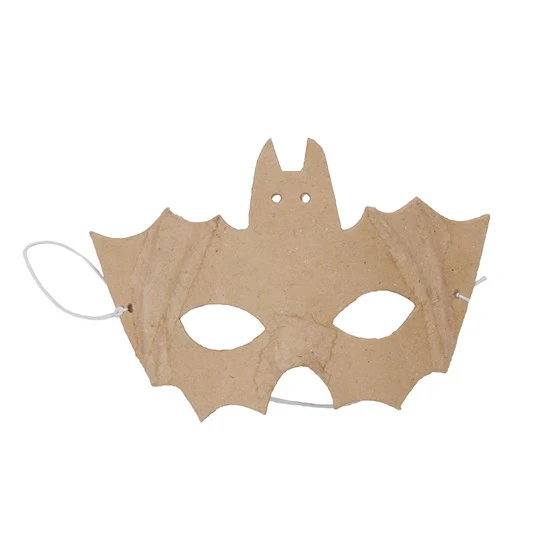 MASQUE ENFANT EN PAPIER MÂCHÉ - CHAUVE-SOURIS
