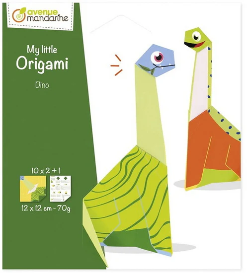 MY LITTLE ORIGAMI DINO 12 X 12 CM 20F