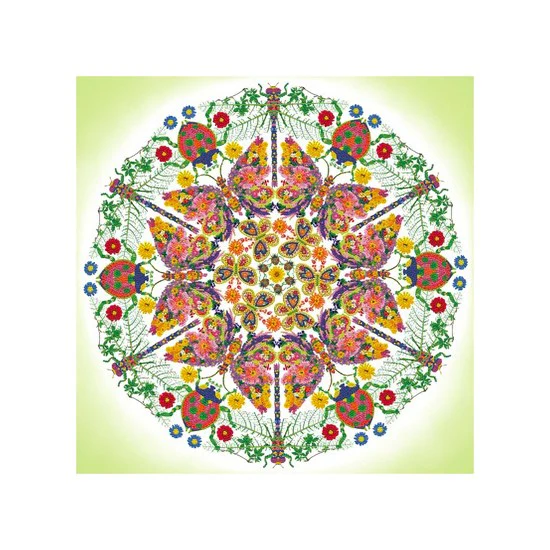 KIT CRÉATIF DIAMOND DOTZ - JARDIN KALÉIDOSCOPE