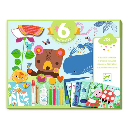 COFFRET 6 ACTIVITÉS - LA SOURIS ET SES AMIS
