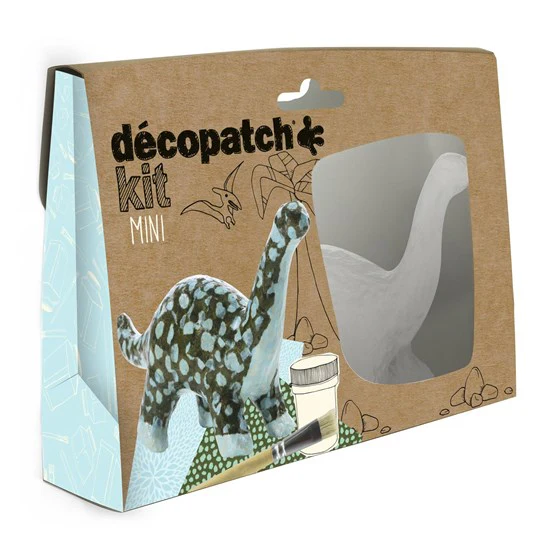 PIÈCE 3D EN PAPIER MÂCHÉ - MINI KIT DINOSAURE