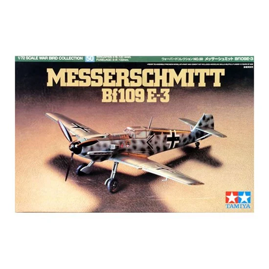ENSEMBLE MODÈLE RÉDUIT - 1/72 MESSERSCHMITT BF109 E3