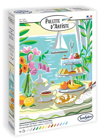 Palette d'artiste : l'heure du thé
