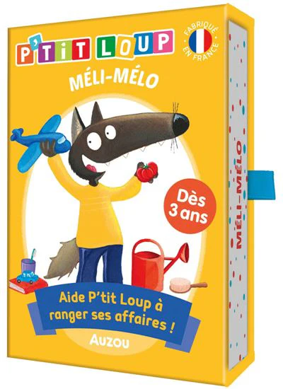 Jeux de cartes : mon jeu p'tit loup Méli-Mélo