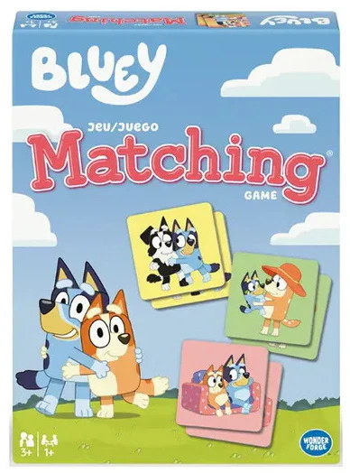 Jeu de mémoire Bluey