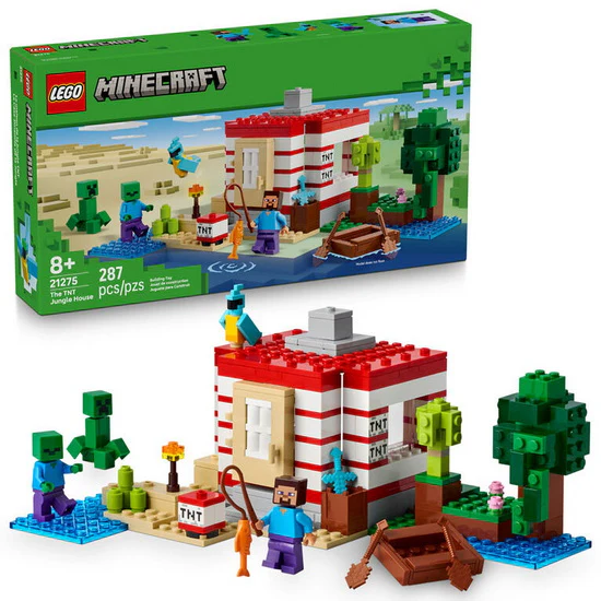 La maison en TNT de la jungle
