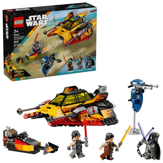 Le Snowspeeder en flammes