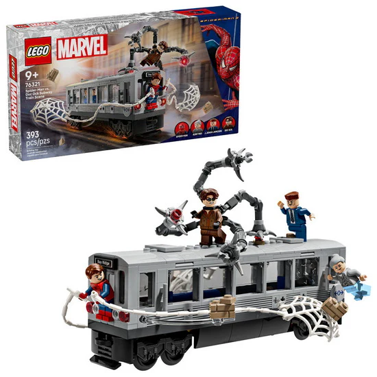 La scène du métro avec Spider-Man et Doc Ock