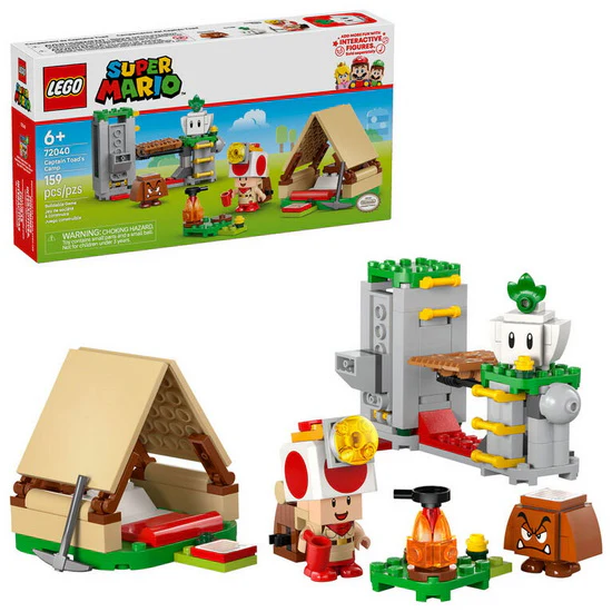 Campement de Capitaine Toad