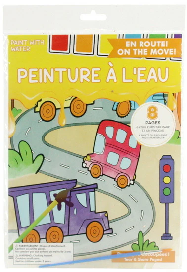 Peinture à l'eau magique - Transport