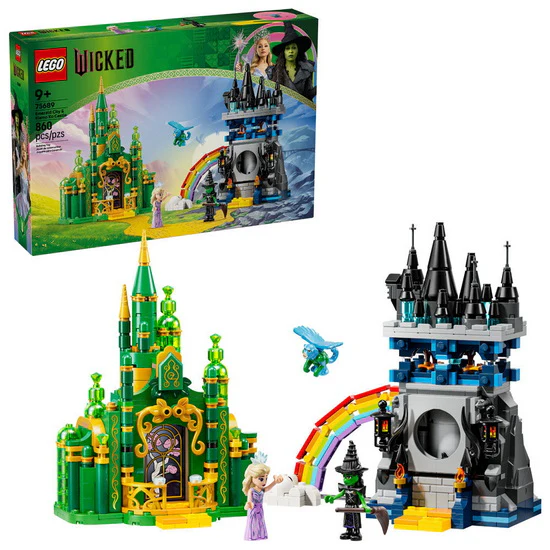 Emerald City et le château de Kiamo Ko