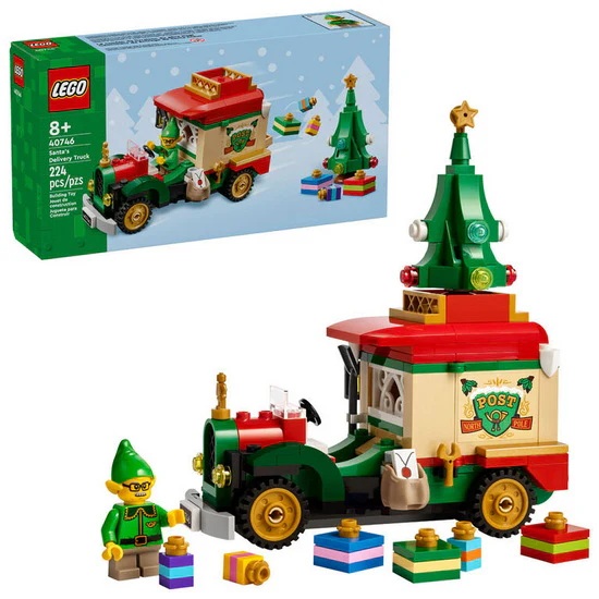 Le camion de livraison du Père Noël