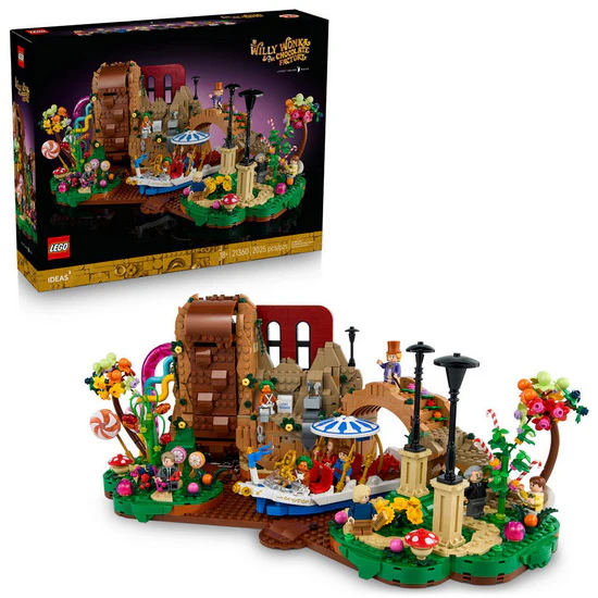 La chocolaterie Willy Wonka