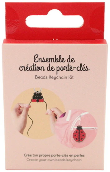 Ens. Création porte-clés coccinelle