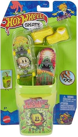 Hot Wheels Skate 2 Contenants de Saveurs 6AS