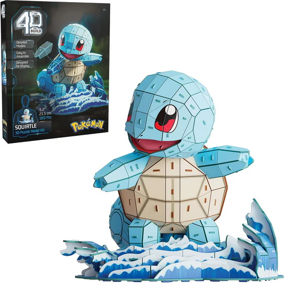Puzzle 4D Build - Pokémon Carapuce