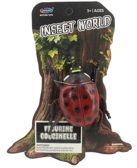 Figurine coccinelle