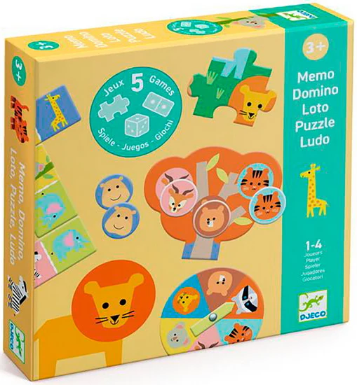 Animaux sauvages 5 jeux