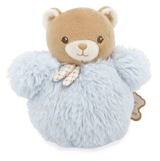 Intemporel pompon ours : bleu