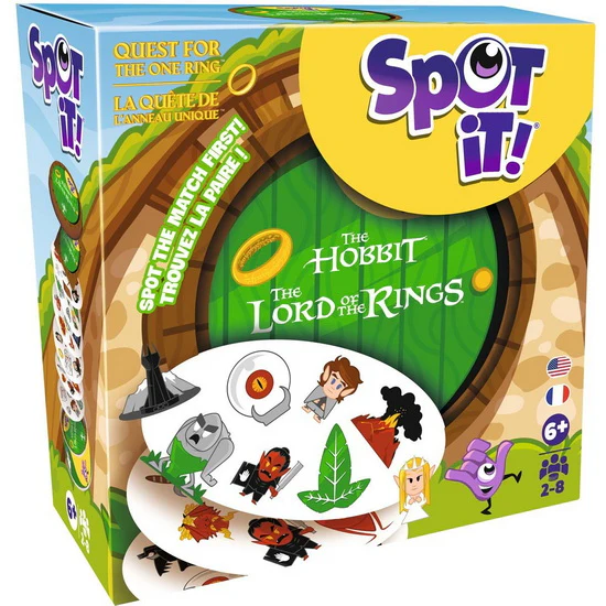 Dobble Spot It! Seigneur des anneaux