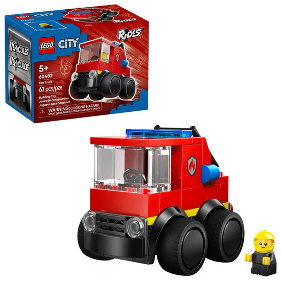 Le camion de pompiers