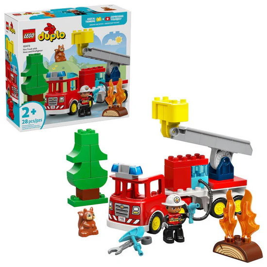 Le camion de pompiers