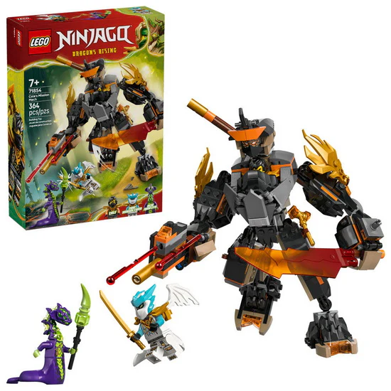 La mission du robot Cole et du dragon Zane