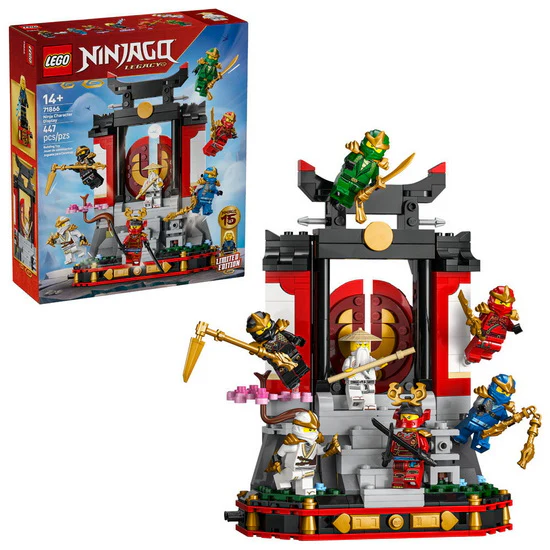 15e anniversaire : Collection des personnages Ninjas